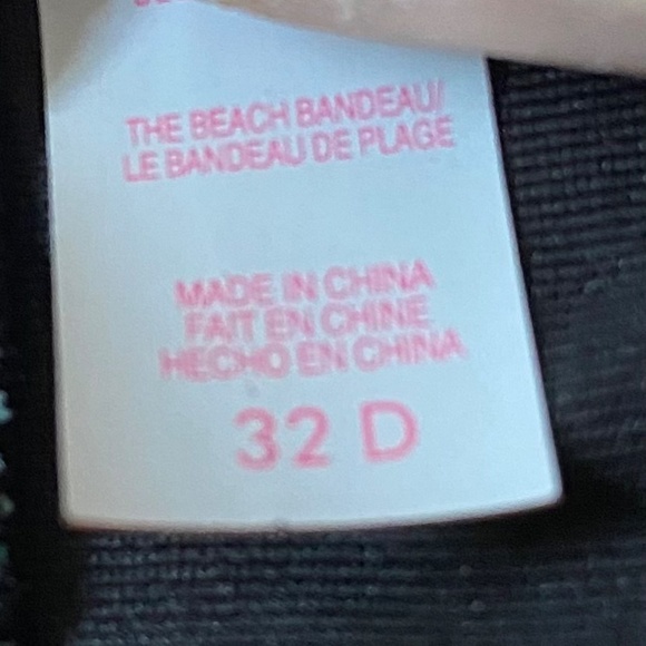 VS MULTI-Coloured Strapless Swim, 32D. *P1050 - Picture 6 of 6